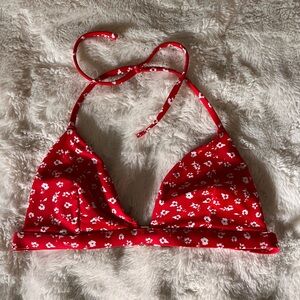 Hollister S triangle bikini top